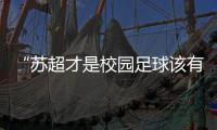 “苏超才是校园足球该有的样子”