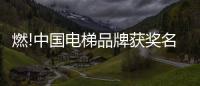 燃!中国电梯品牌获奖名单揭晓，佳登曼电梯上榜