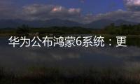 华为公布鸿蒙6系统：更开放、更流畅
、更智能