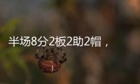 半场8分2板2助2帽�
，杨瀚森表现堪称完美，开拓者捡到宝了