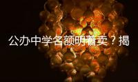 公办中学名额明着卖？揭秘招生季“学托”的离谱套路