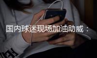 国内球迷现场加油助威：瀚森，姐姐来了