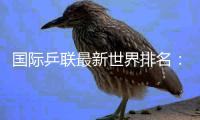 国际乒联最新世界排名：林诗栋
、孙颖莎领跑男女单打