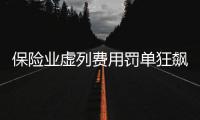 保险业虚列费用罚单狂飙，人保集团罚单量居首
