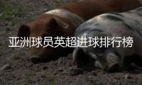 亚洲球员英超进球排行榜	：孙兴慜以51球领衔