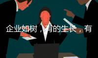 企业如树，有的生长
	，有的死亡