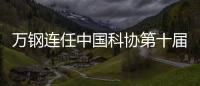 万钢连任中国科协第十届主席 陈薇、黄璐琦等当选副主席