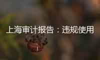 上海审计报告
：违规使用21亿元土地补偿费�	，消费券出现乱象