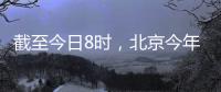 截至今日8时，北京今年的雨比常年同期偏多超两成