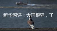 新华网评	：大国眼界	，了不起！