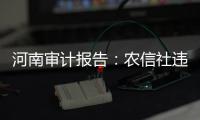 河南审计报告：农信社违规异地贷款498亿元，灾后重建资金出现问题