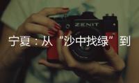 宁夏：从“沙中找绿”到“绿进沙退”
