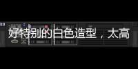 好特别的白色造型，太高级了