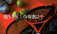 增5.9%	！今年前2个月广东实际使用外资233.1亿元
