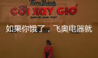 如果你饿了
，飞奥电器就煮碗面给你吃!