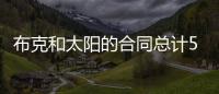布克和太阳的合同总计5年3.16亿 最后一年7546万为NBA历史第1年薪
