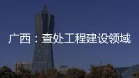 广西
：查处工程建设领域腐败问题440件 处分470人