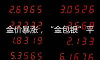 金价暴涨
，“金包银”平替火了	？当心！