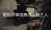 职称评审信息怎么查？人社部回应