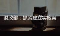 财政部：抓紧建立实施育儿补贴制度