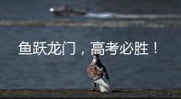 鱼跃龙门，高考必胜
！
