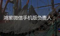 鸿蒙微信手机版负责人：对齐安卓	，超过iOS