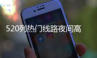 520列热门线路夜间高铁昨晚开行，到你家吗？
