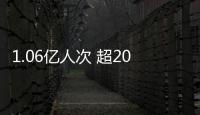 1.06亿人次 超2019年同期
	
！端午出游很“热”