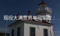 现役大满贯男单冠军数：德约24冠，阿卡5冠，辛纳4冠