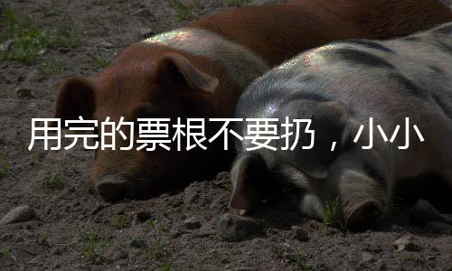 又带动了一波“票根经济”