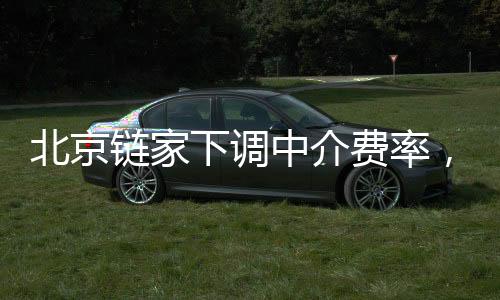 此次调整中介费收费标准