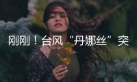 刚刚！台风“丹娜丝”突然拐弯�！“怪异路径”史上首次