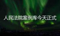 人民法院案例库今天正式上线并向社会开放