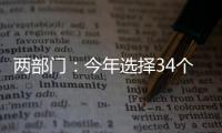 两部门	：今年选择34个左右的城市试点中小企业数字化转型