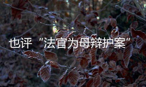 采用分案审理的方式