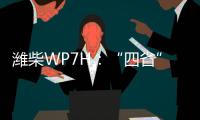 潍柴WP7H
：“四省”神机，快递运输一马当先
