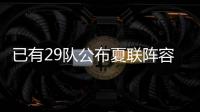 已有29队公布夏联阵容&仅凯尔特人还未确定 独行侠无林葳