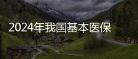 2024年我国基本医保参保率稳定在95%